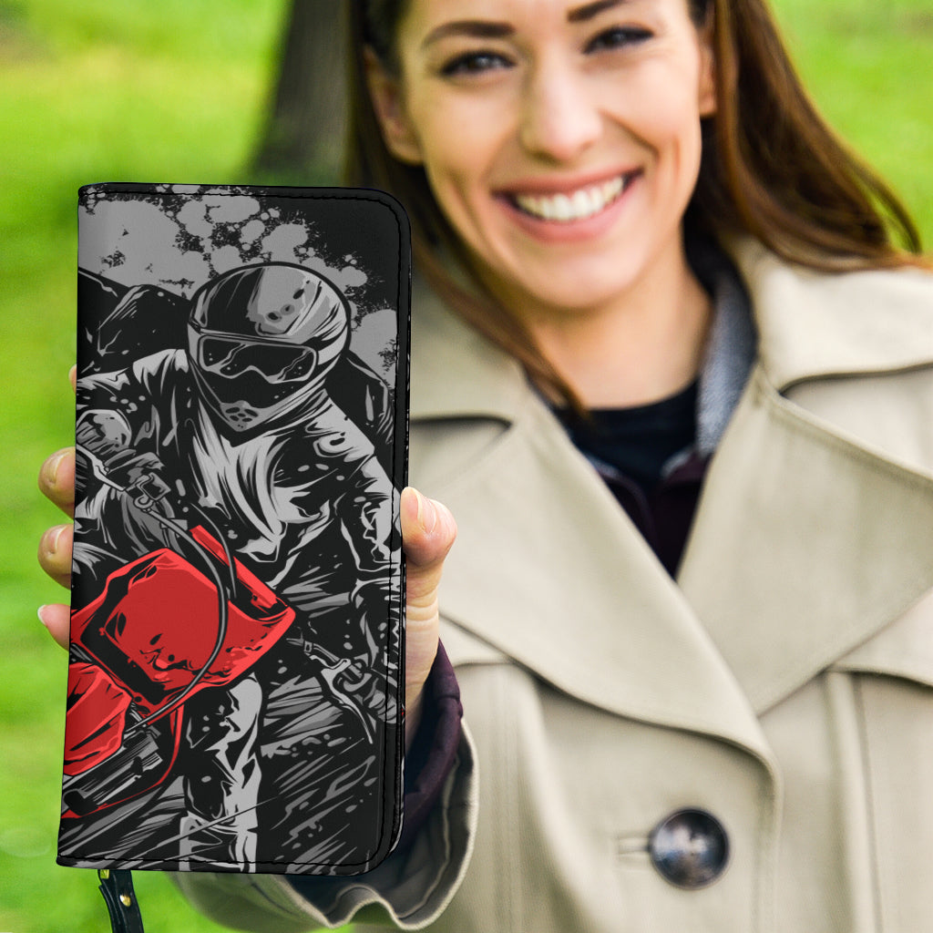 Motocross Clutch Purse
