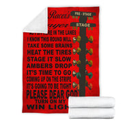 Drag Racer's Prayer Blanket