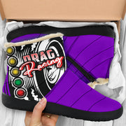 Drag Racing Cozy Winter Boots