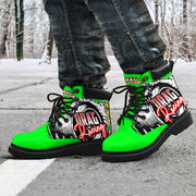 Drag Racing All-Season Boots pistachio