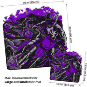 Custom Shaped Motocross Door Mat