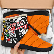 Drag Racing Cozy Winter Boots 