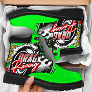 Drag Racing All-Season Boots pistachio