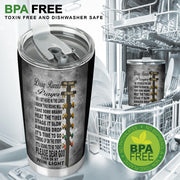 Drag Racer's Prayer Tumbler