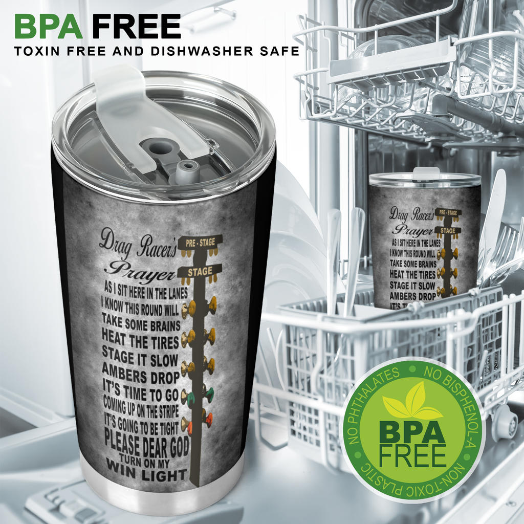 Drag Racer's Prayer Tumbler