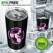 Motocross Girl Tumbler