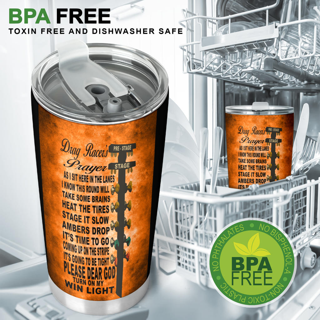 Drag Racer's Prayer Tumbler