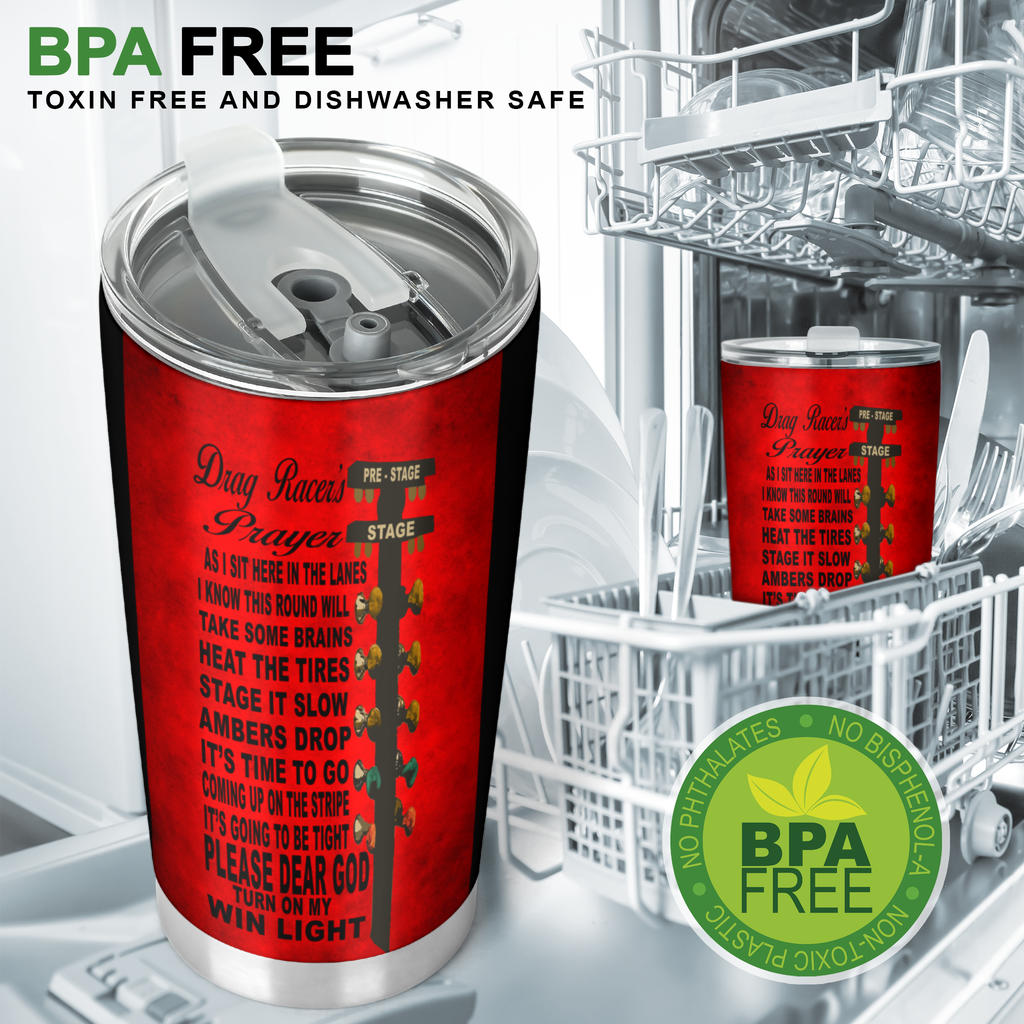 Drag Racer's Prayer Tumbler