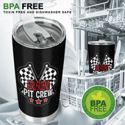 racing girlfriend tumbler