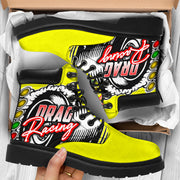 Drag Racing All-Season Boots yellow