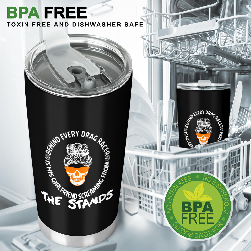 Drag Racing Girlfriend Tumbler