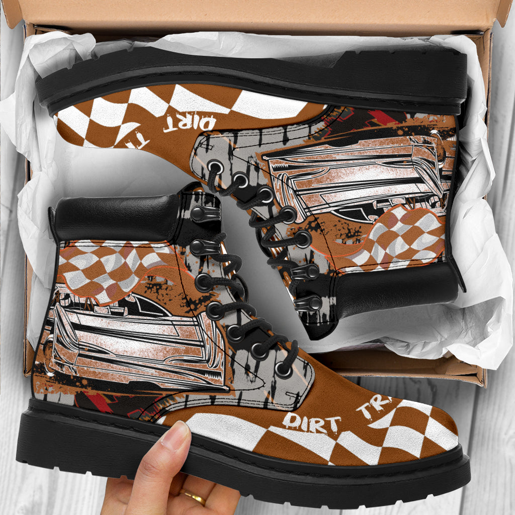 Dirt Track Racing All-Season Boots RBLM