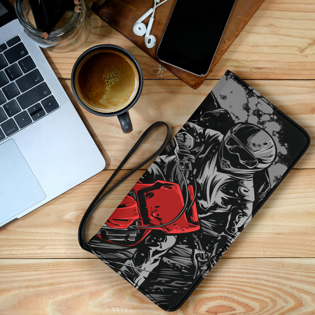 Motocross Clutch Purse
