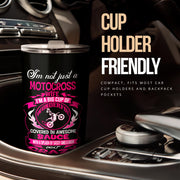 motocross wife tumbler