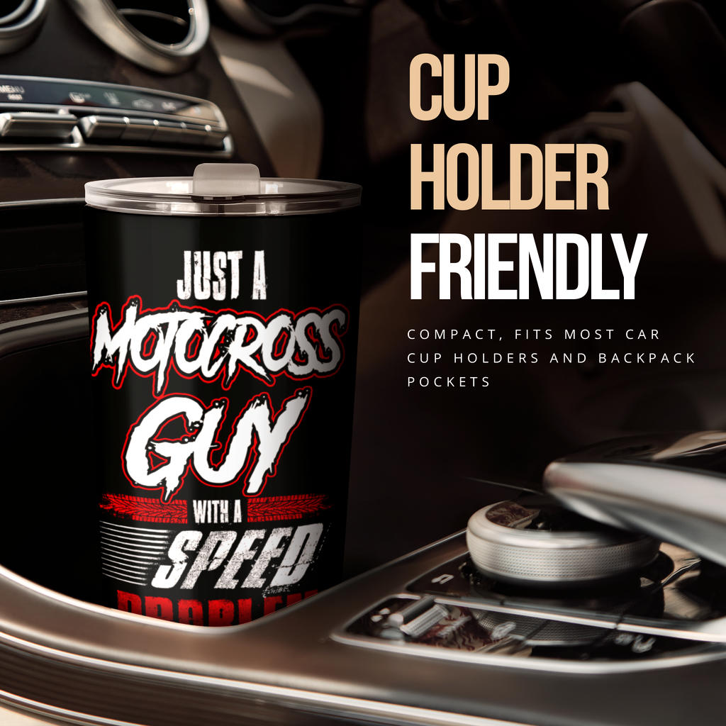 motocross tumbler