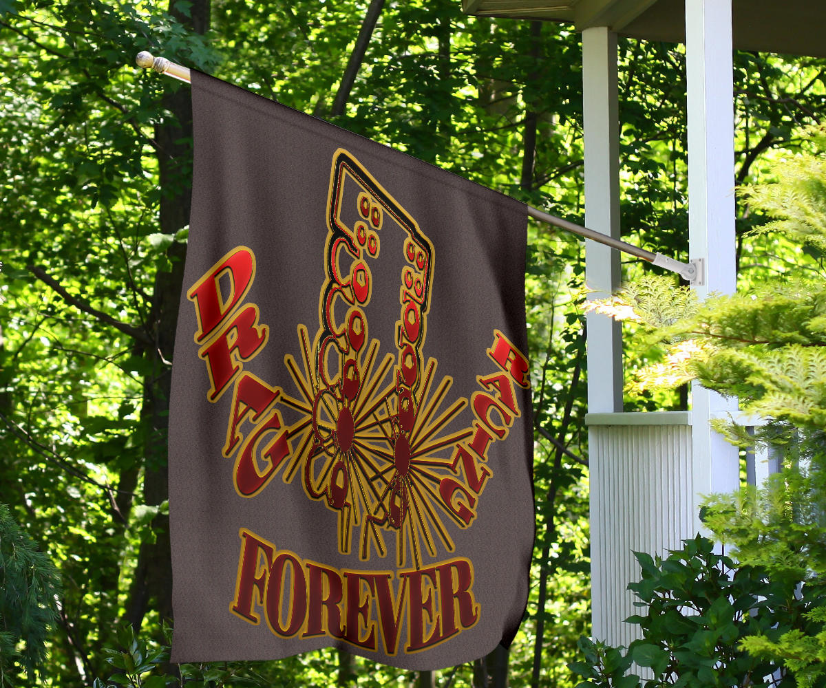 Drag Racing Forever Flag
