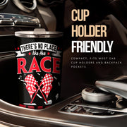 dirt track racing tumbler