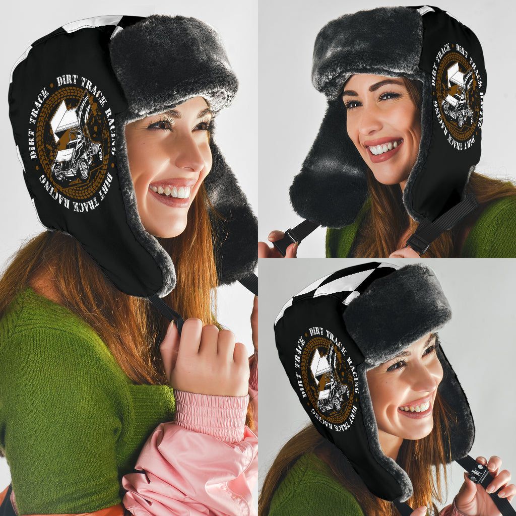 Dirt Racing Trapper Hat sprint car