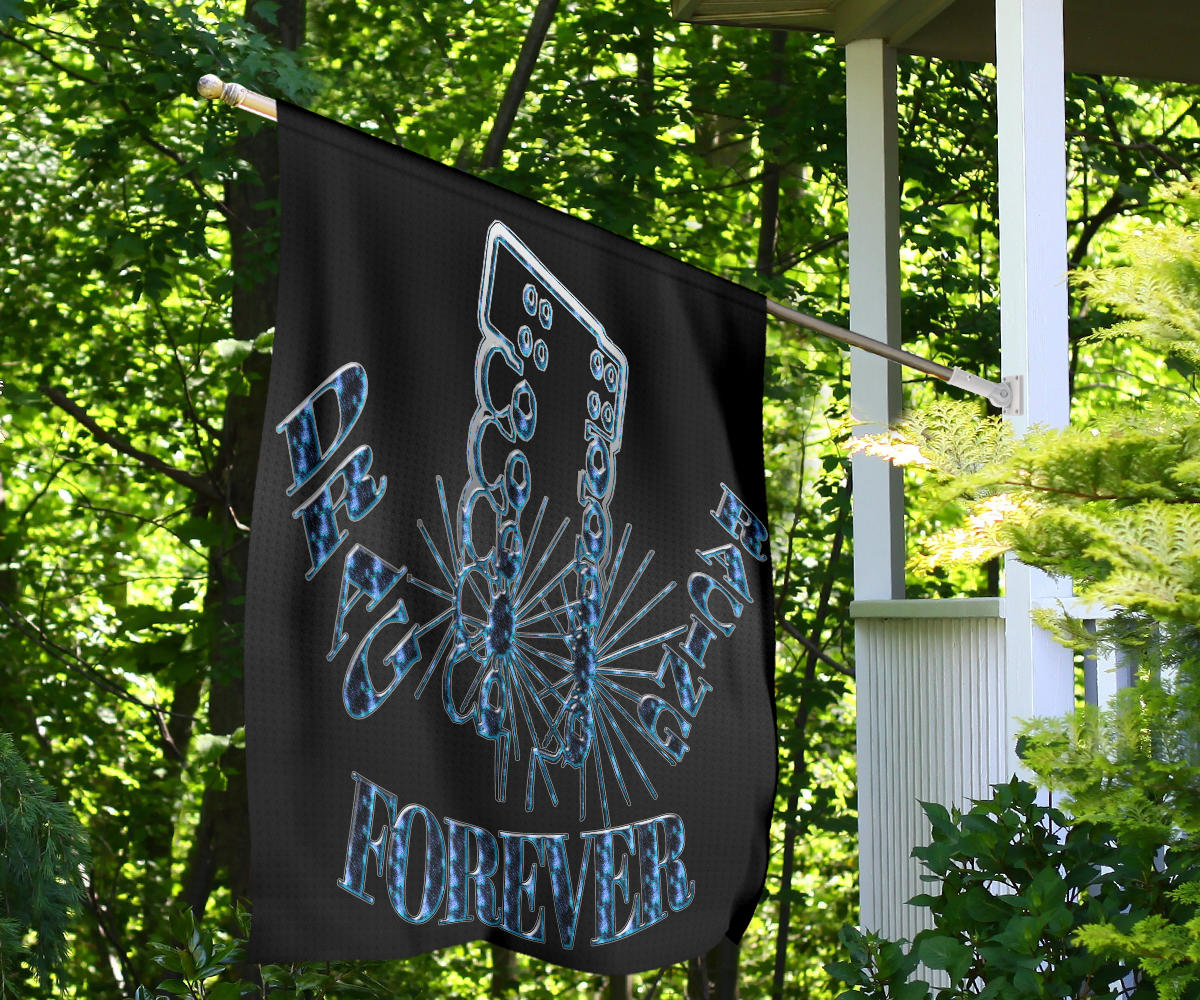 Drag Racing Forever Flag