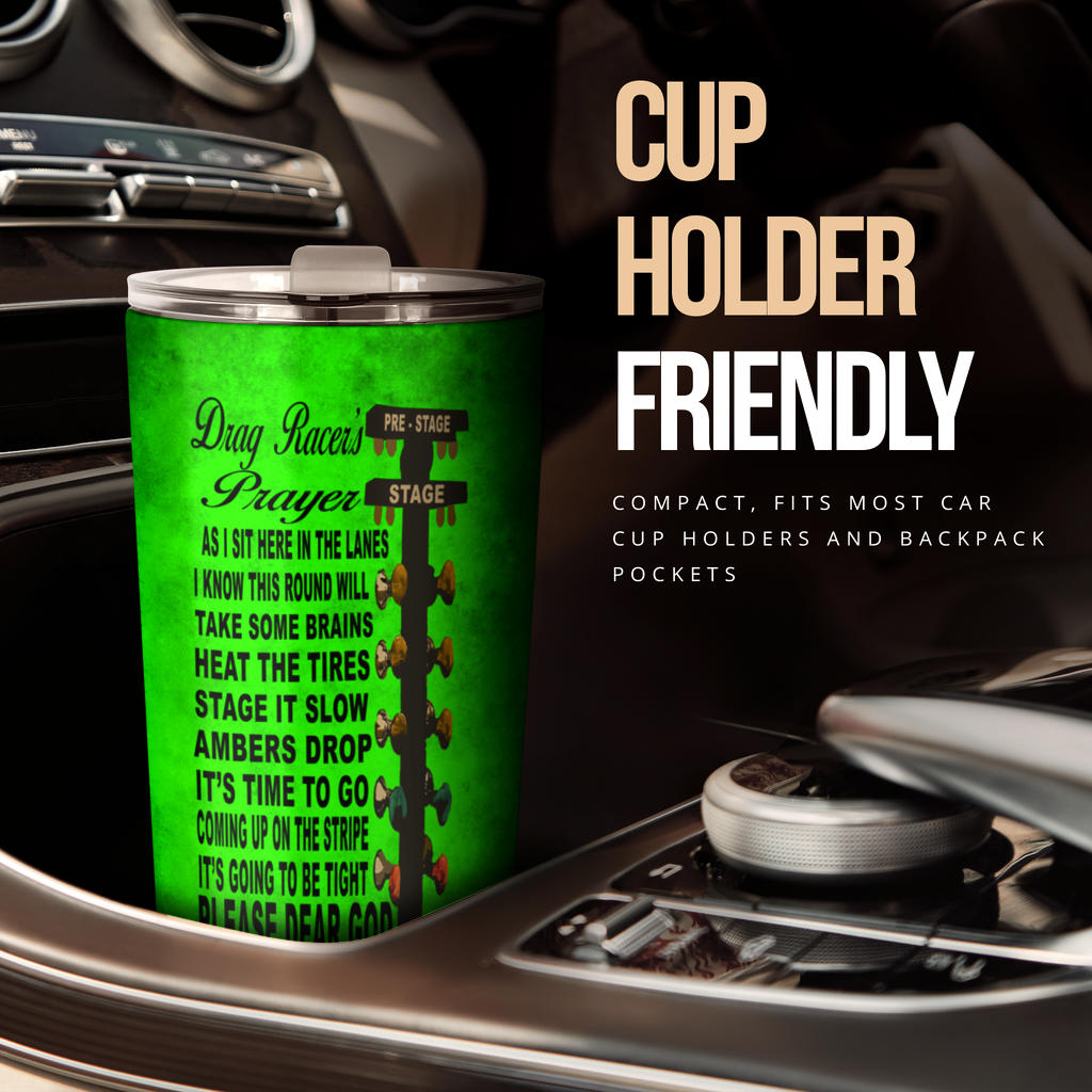Drag Racer's Prayer Tumbler