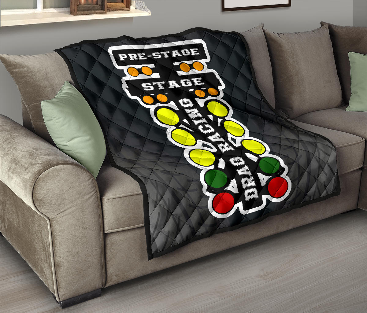 Drag Racing Premium Quilt