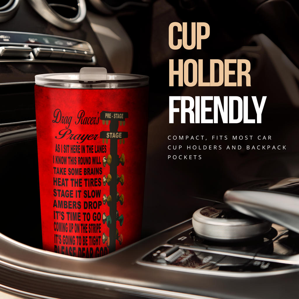 Drag Racer's Prayer Tumbler