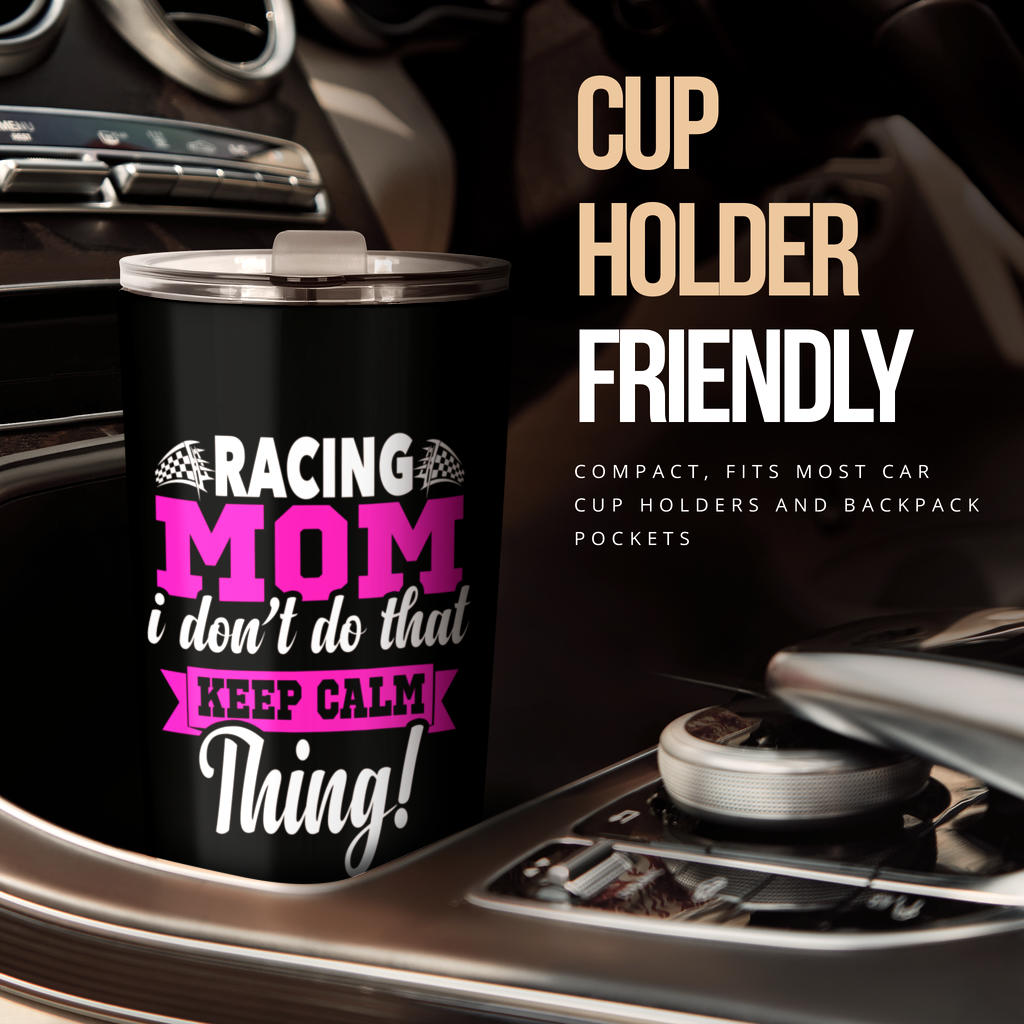 racing mom tumbler