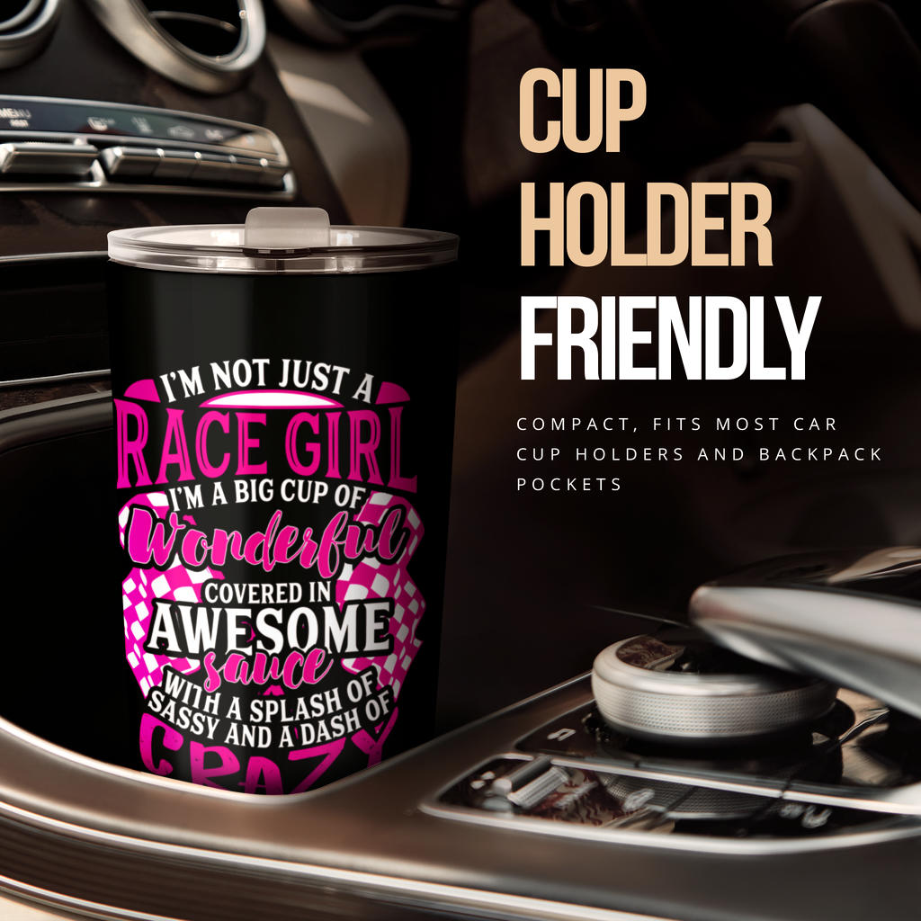 Race Girl Tumbler