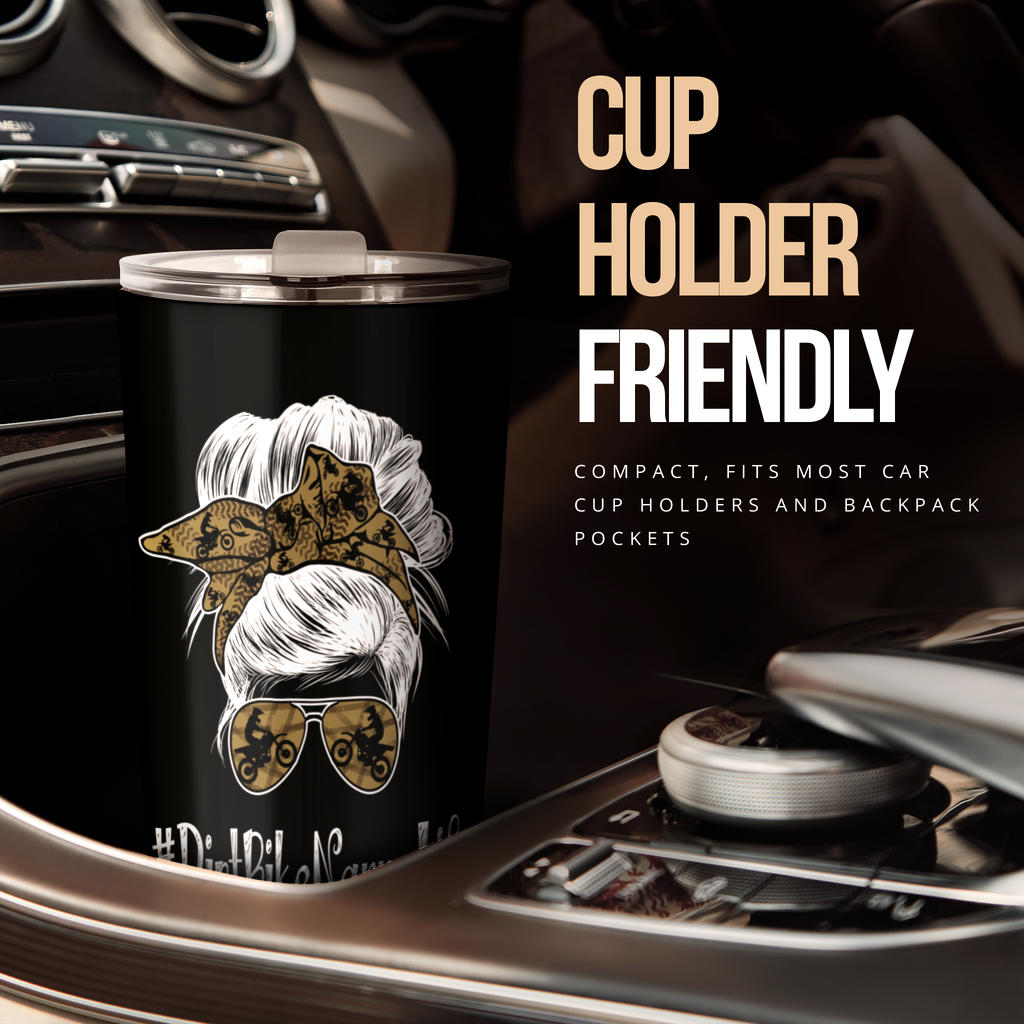 Dirt Bike Nanna Life Tumbler