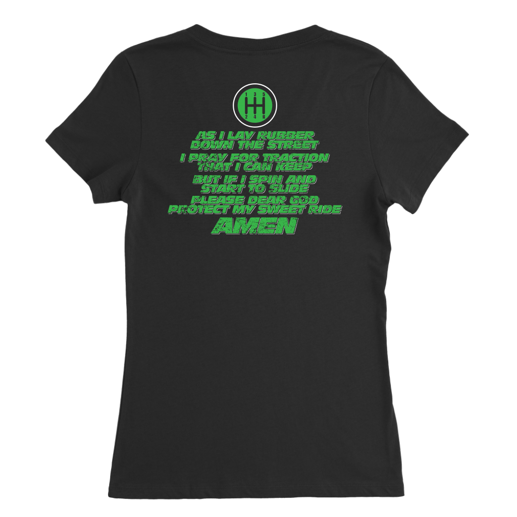 racing prayer t-shirt