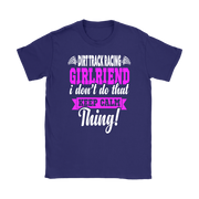 dirt track racing girlfriend t-shirts