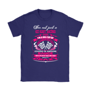 go kart racing girl t-shirts