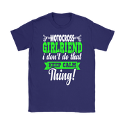 motocross girlfriend t-shirts