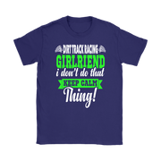 dirt racing girlfriend t-shirts