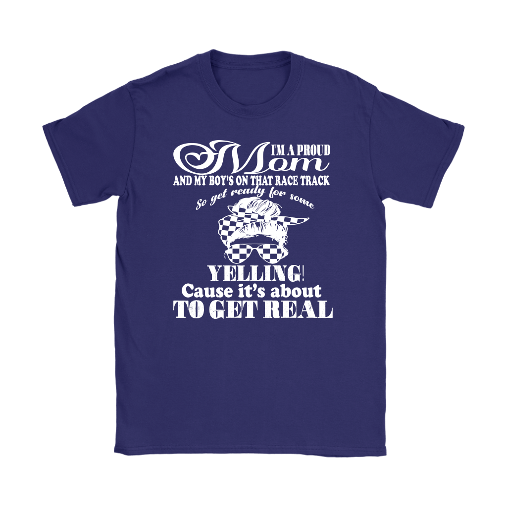 racing mom t-shirts