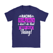 racing girlfriend t-shirts