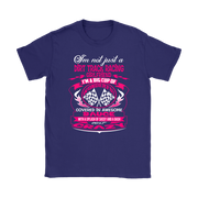 dirt track racing girlfriend t-shirts