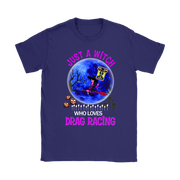 Just A Witch Who Loves Drag Racing T-Shirts