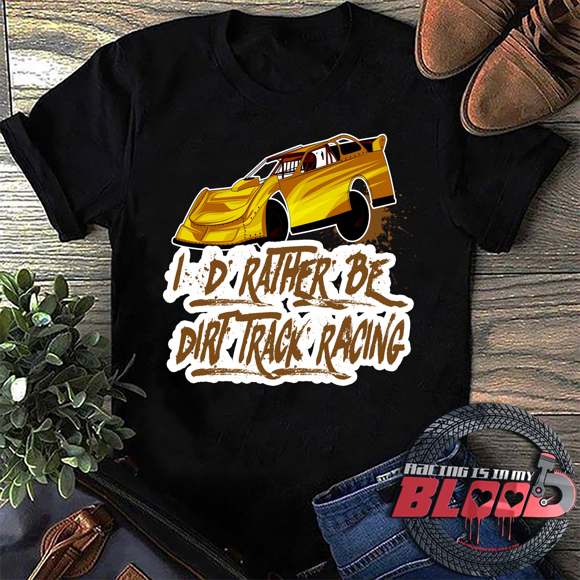 Dirt Track Racing t-shirts