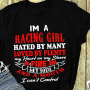 racing girl t-shirts