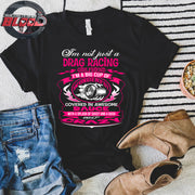 drag racing girlfriend t-shirts