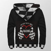 I'm Not Most Girls Racing Sherpa Jacket