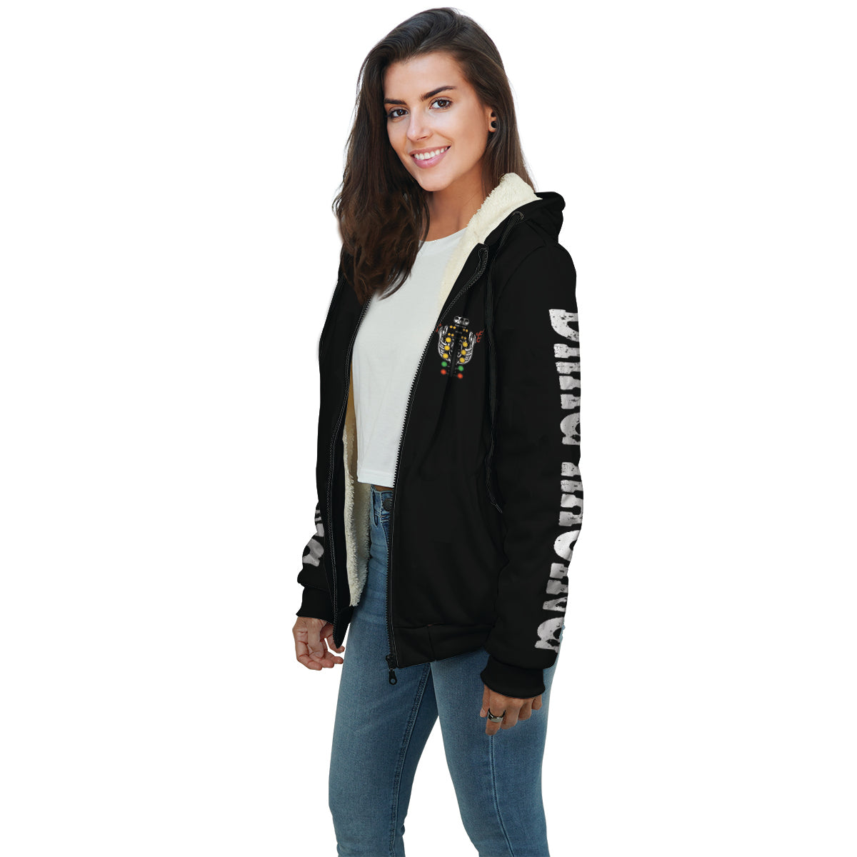 If Your Car Doesn't Scare You A Little It's Not Fast Enough Drag Racing Sherpa Jacket