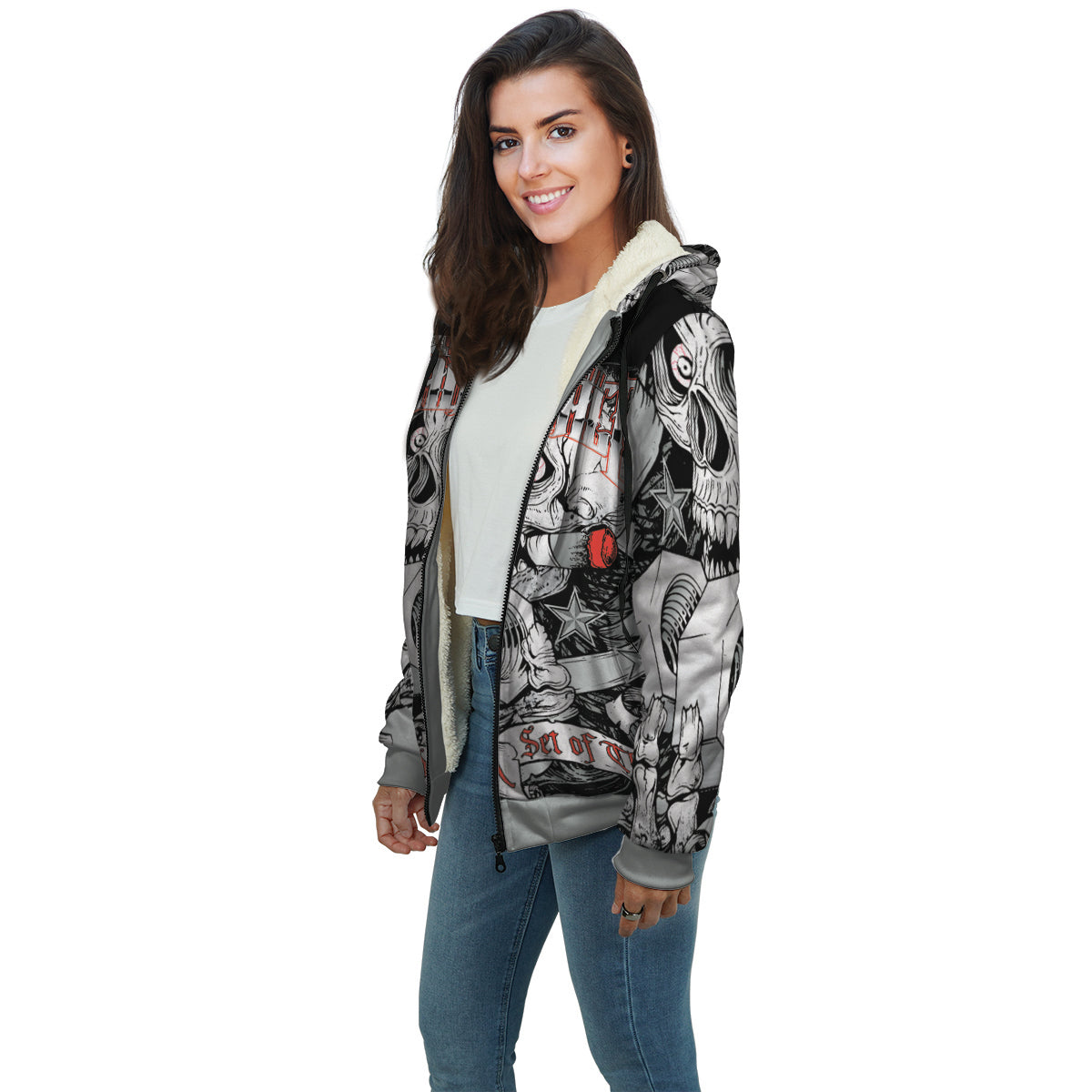 Drag Racing Sherpa Jacket