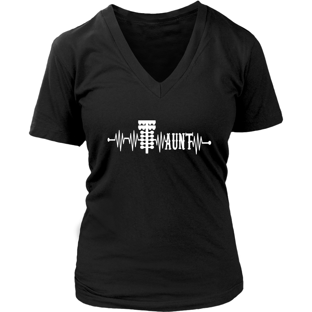 Drag racing aunt t-shirts