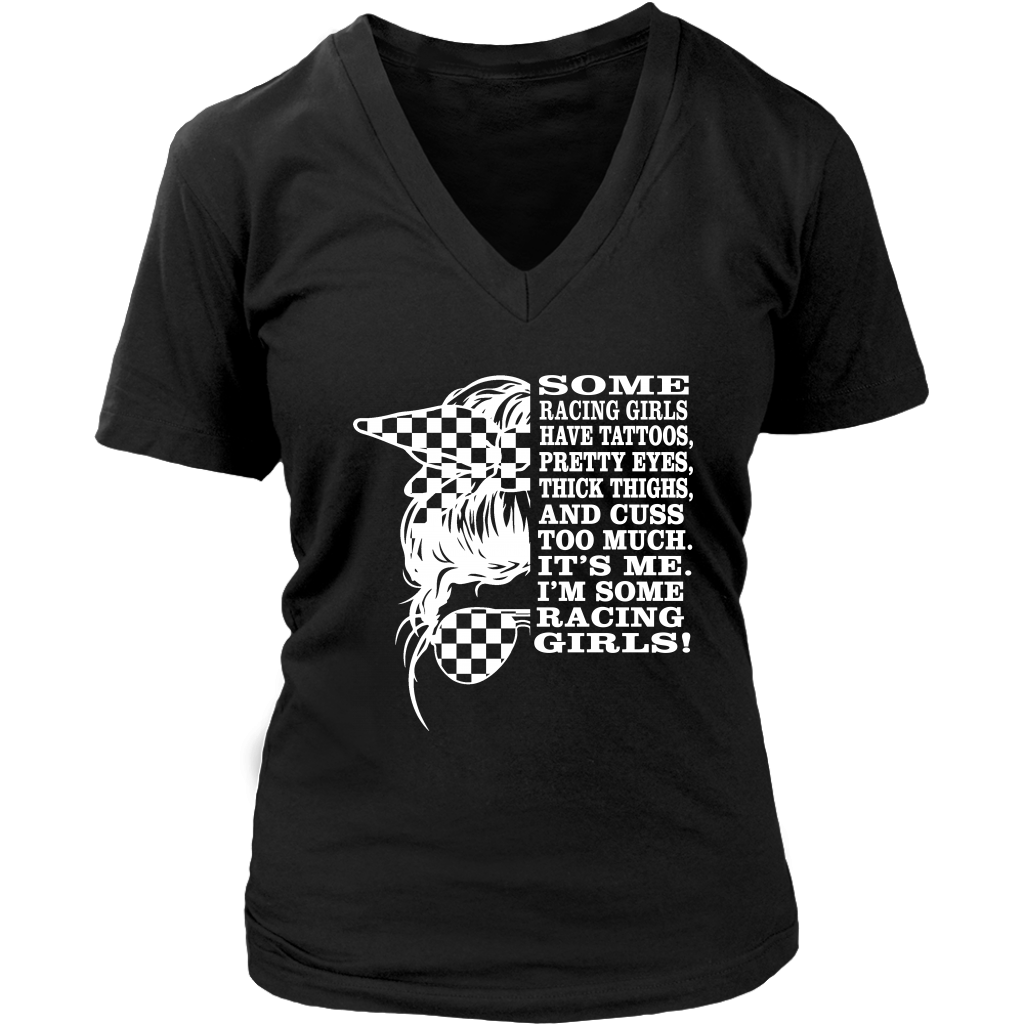 racing girl t-shirts