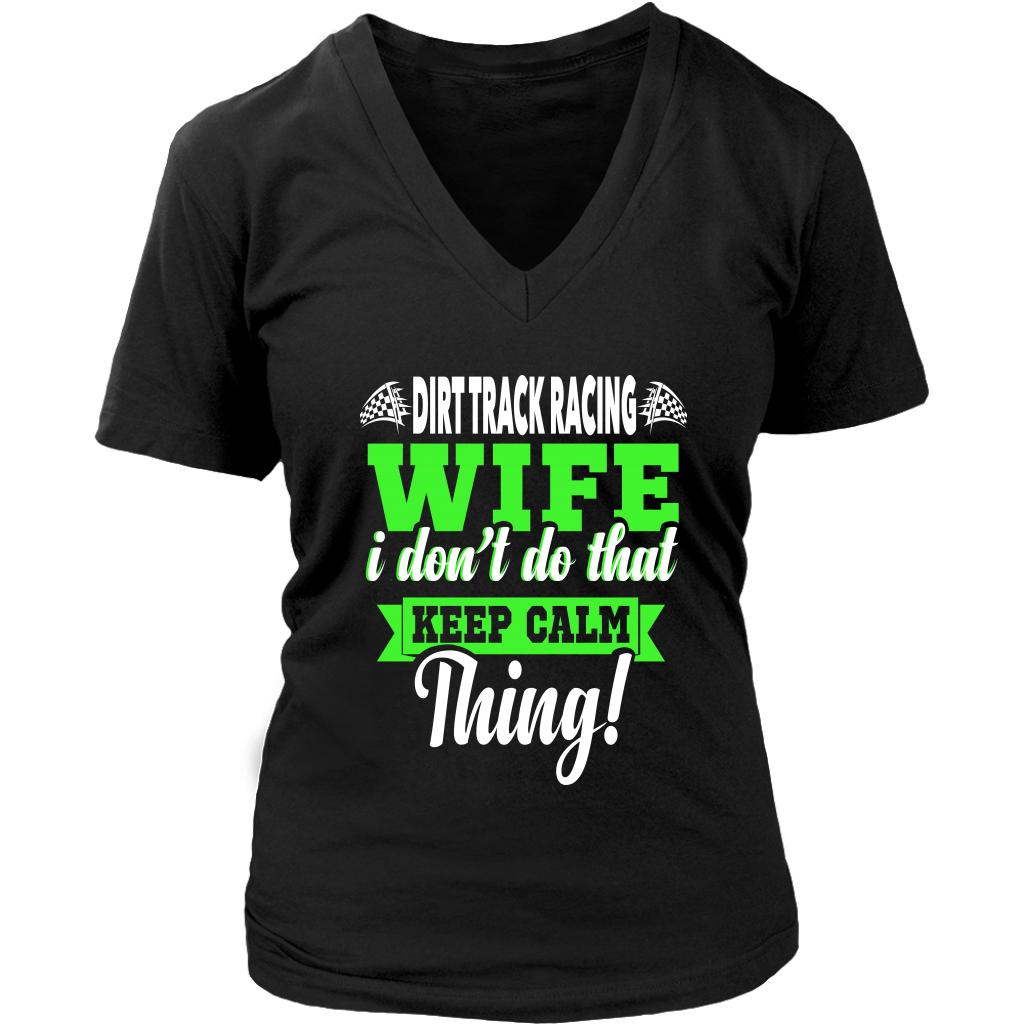 dirt racing wife t-shirts
