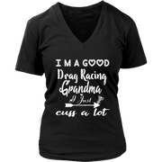 drag racing women's t-shirts