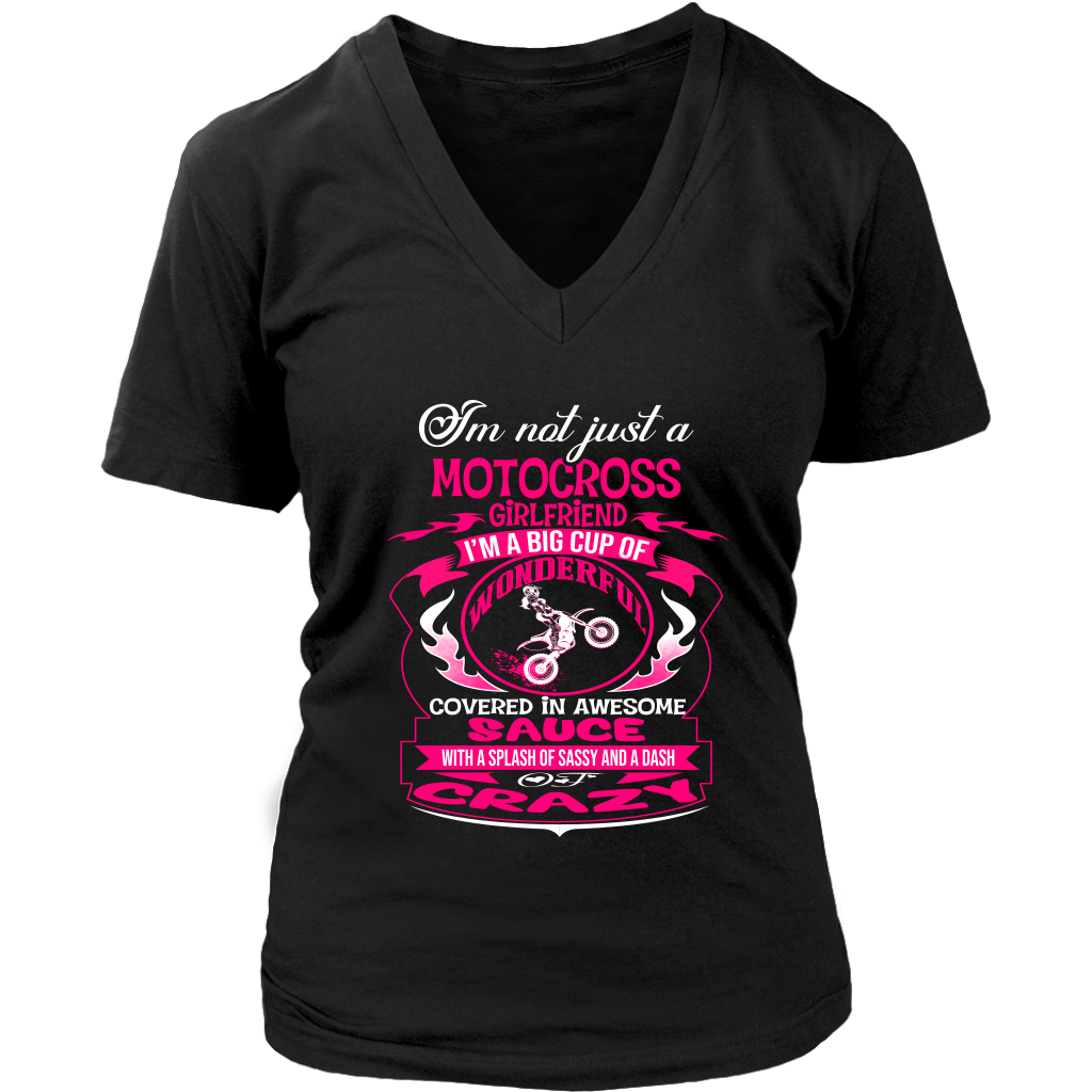 motocross girlfriend t-shirts