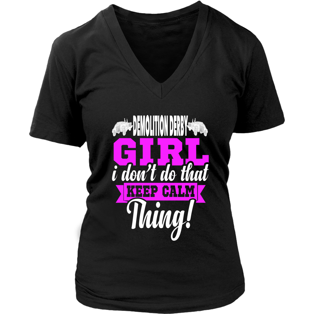 Demolition Derby Girl T-Shirts